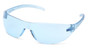 Pyramex Alair Safety Eyewear with Light Blue Lens ~ Oblique View
