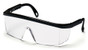 Pyramex Integra Safety Eyewear with Clear Lens ~ Oblique View