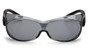 Pyramex OTS Safety Eyewear with Smoke Lens ~ Front View