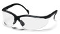 Pyramex Venture II Safety Eyewear with Clear Lens ~ Oblique View