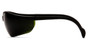 Pyramex  Venture II Safety Eyewear with 5.0 Green Lens ~ Side View