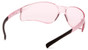 Pyramex Mini Ztek Safety Eyewear with Pink Lens ~ Oblique View