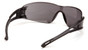 Pyramex Endeavor Dielectric Safety Eyewear with Smoke Lens ~ Oblique View