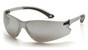 Pyramex  ITEK Safety Eyewear with Silver Mirror Lens~ Oblique View