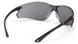 Pyramex ITEK Safety Eyewear with Smoke Lens ~ Oblique View