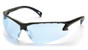 Pyramex Venture III Safety Eyewear with Light Blue Lens ~ Oblique View