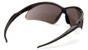 Pyramex PMX Extreme Safety Eyewear with Silver Mirror Lens ~ Back View