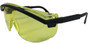 Uvex Astro 3000 Safety Eyewear with Amber Lens ~ Oblique View