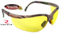  Radians Realtree Safety Eyewear with Amber Lens