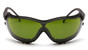 Pyramex V2G Safety Eyewear with 3.0 Green Lens ~ Front View