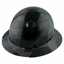 Full Brim Camo Black