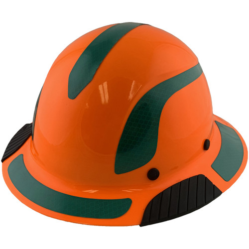 Lift Safety Composite Hardhats - Full Brim High-Viz Orange with