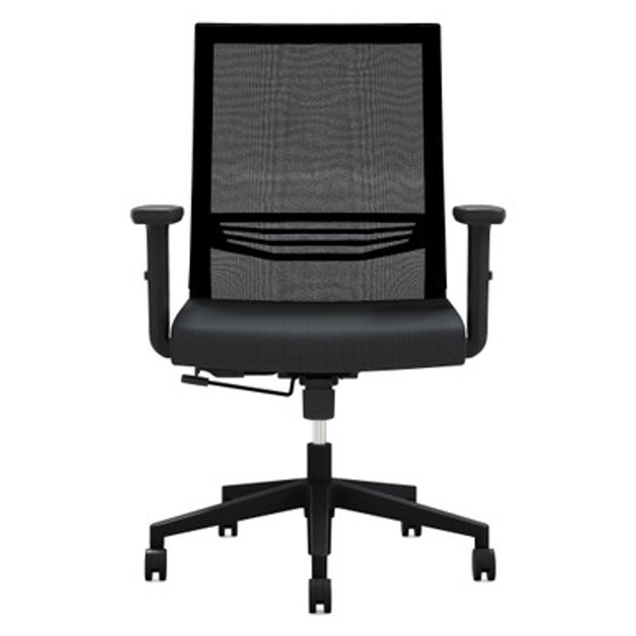 Office Source Oslo Black Mesh Mid Back Task Chair 600MMF