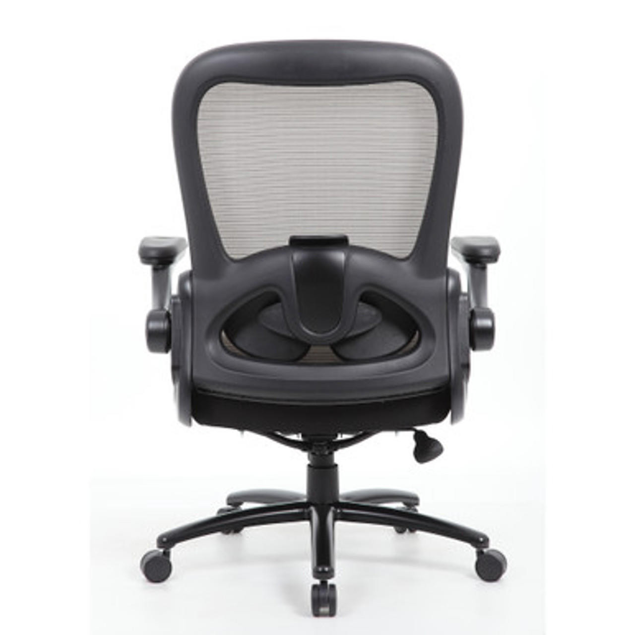Office Source Ryde Big & Tall Flip Arm High Back Mesh Task Chair