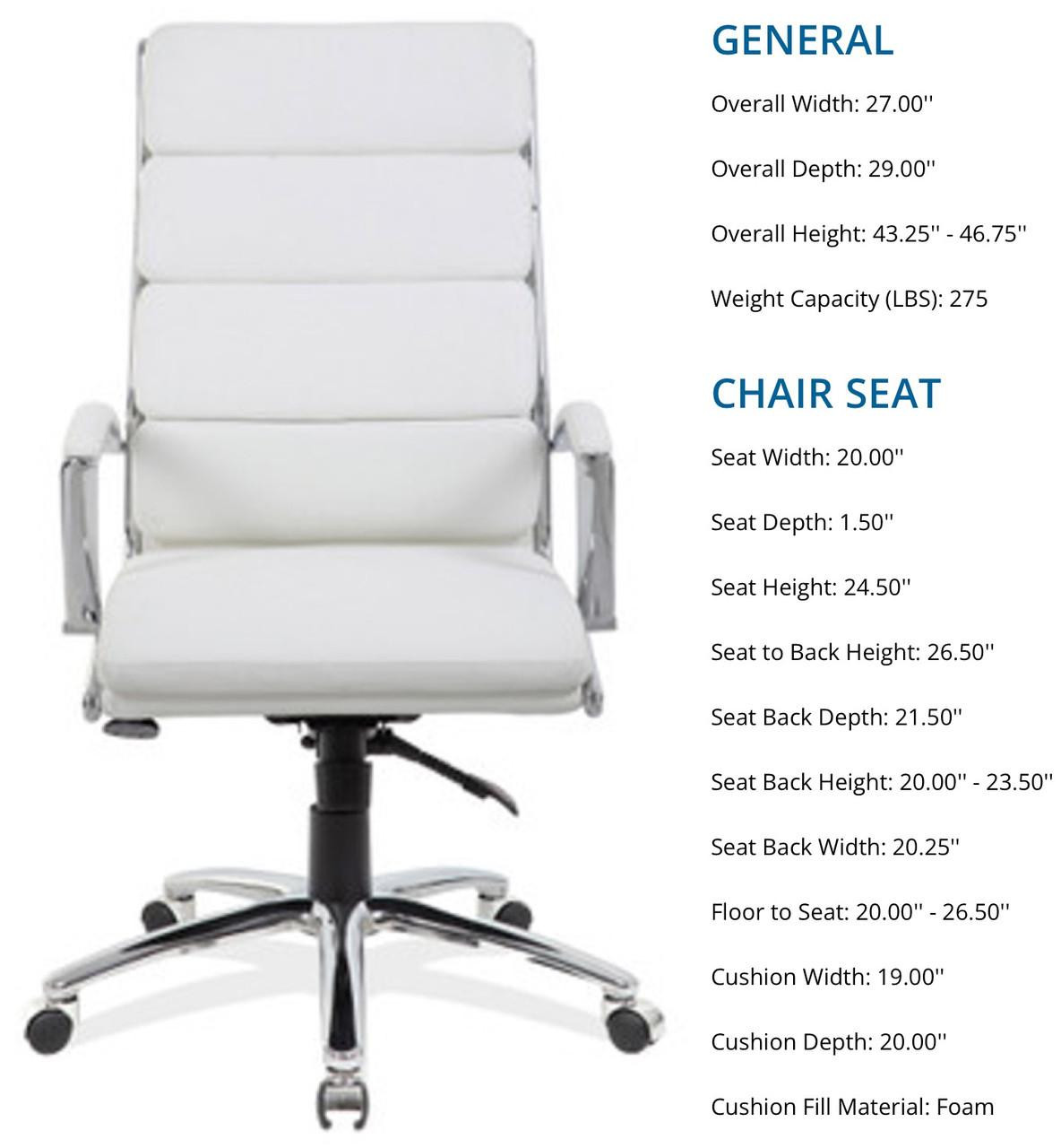 Office Source Merack Collection Segmented Cushion Conference Chair
