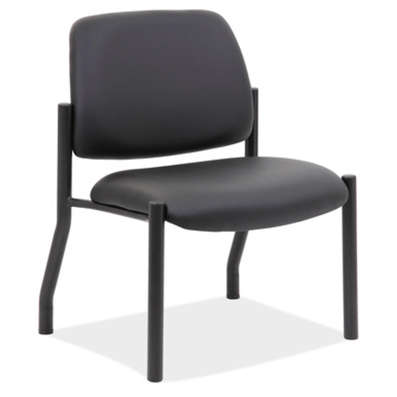 special guest Mサイズ Office Source Big & Tall Collection Armless Guest Chair 59054FPA