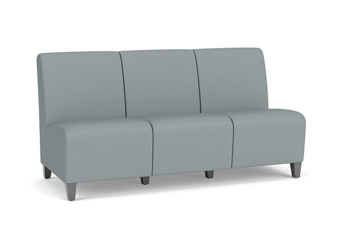 Lesro Siena Collection Armless 3 Seat Sofa SN3102
