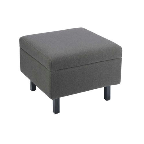 Safco Movvi Modular Single Seat Chair MISSBN