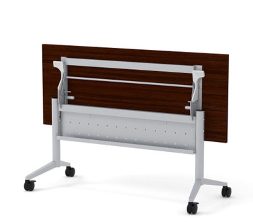 Office Source 60x30 Flip Top Training Room Table