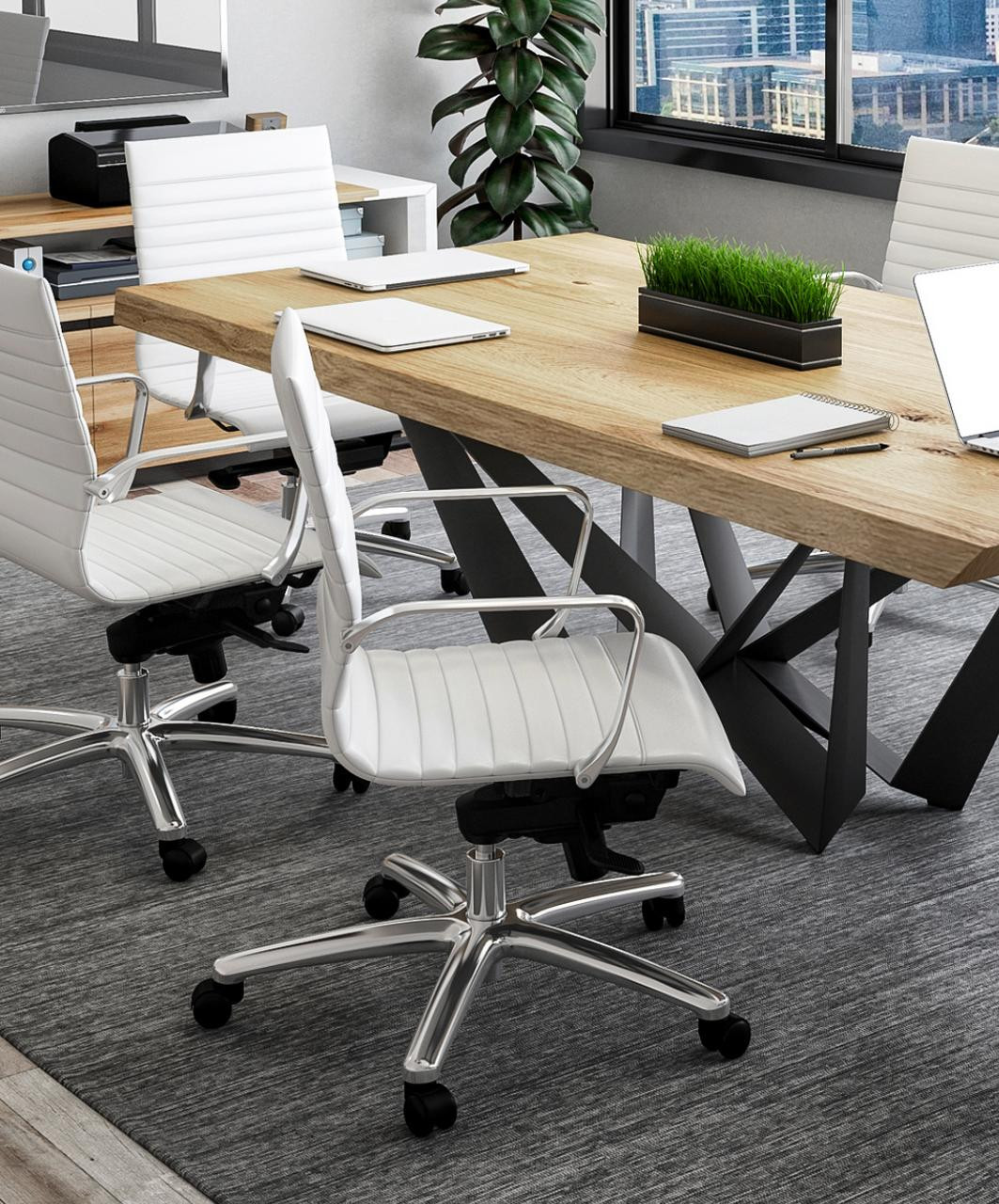 Element G6 Sleek Modern Vinyl Conference Room Chair
