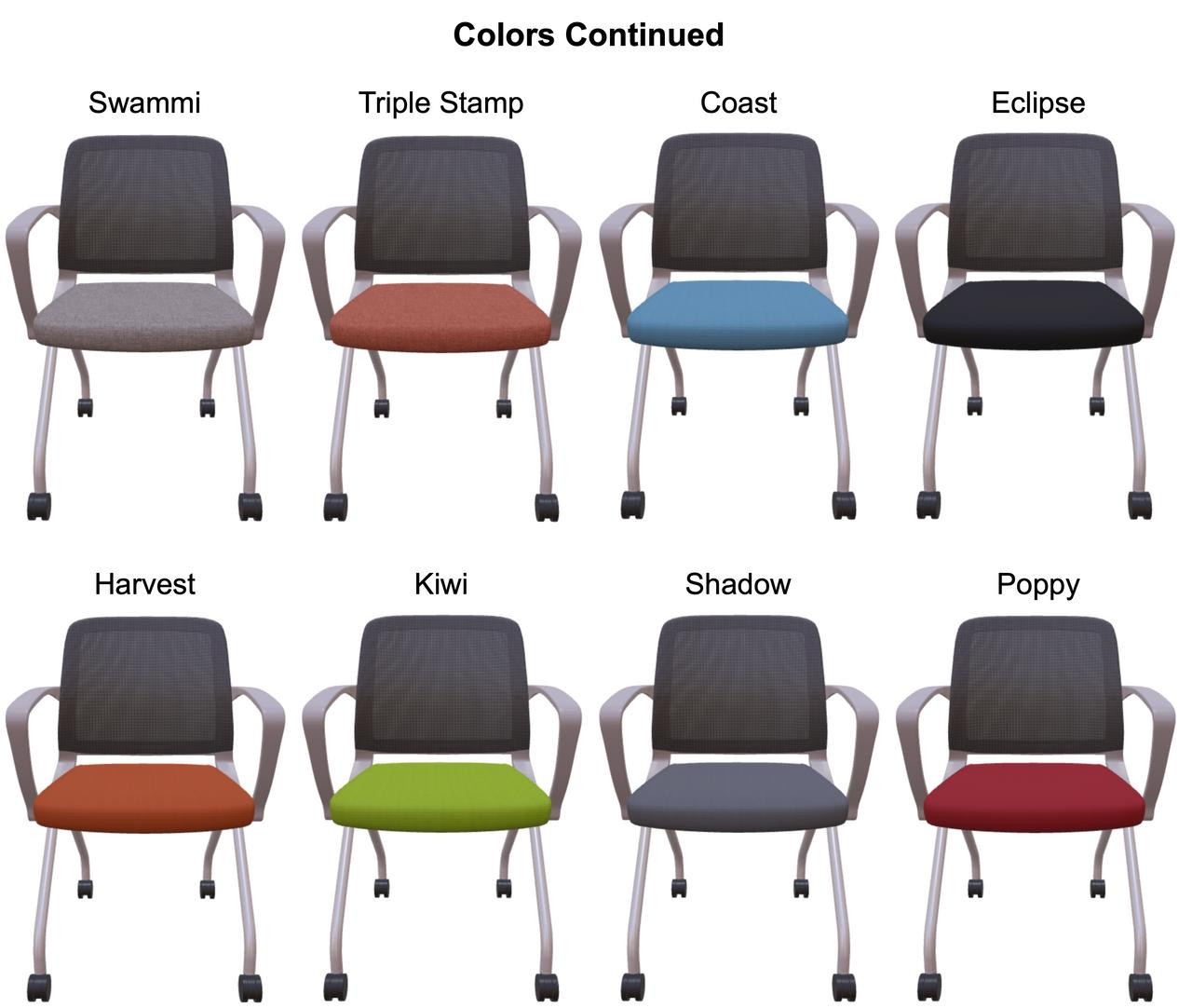 Wyatt Seating Fini Flip Seat Nesting Conference and Training Room