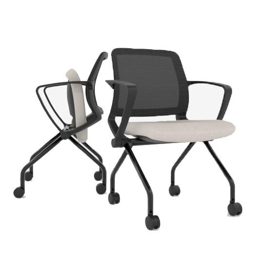 Wyatt Seating Fini Flip Seat Nesting Conference and Training Room
