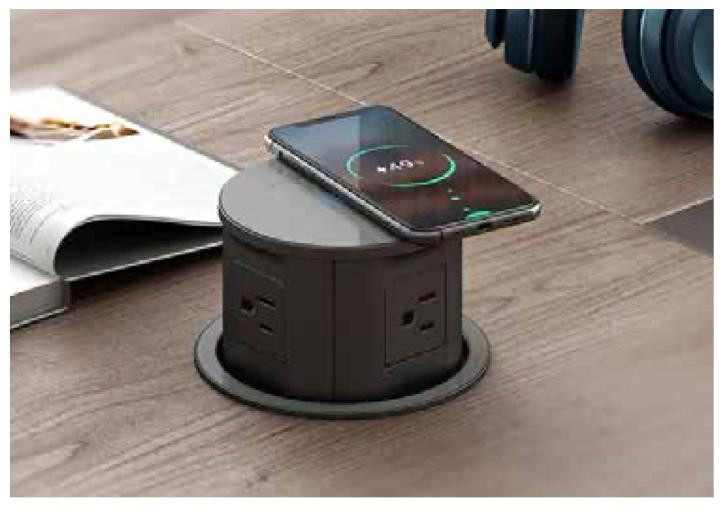 Element Contract 5DPP Surface Power Grommet with USB and HDMI