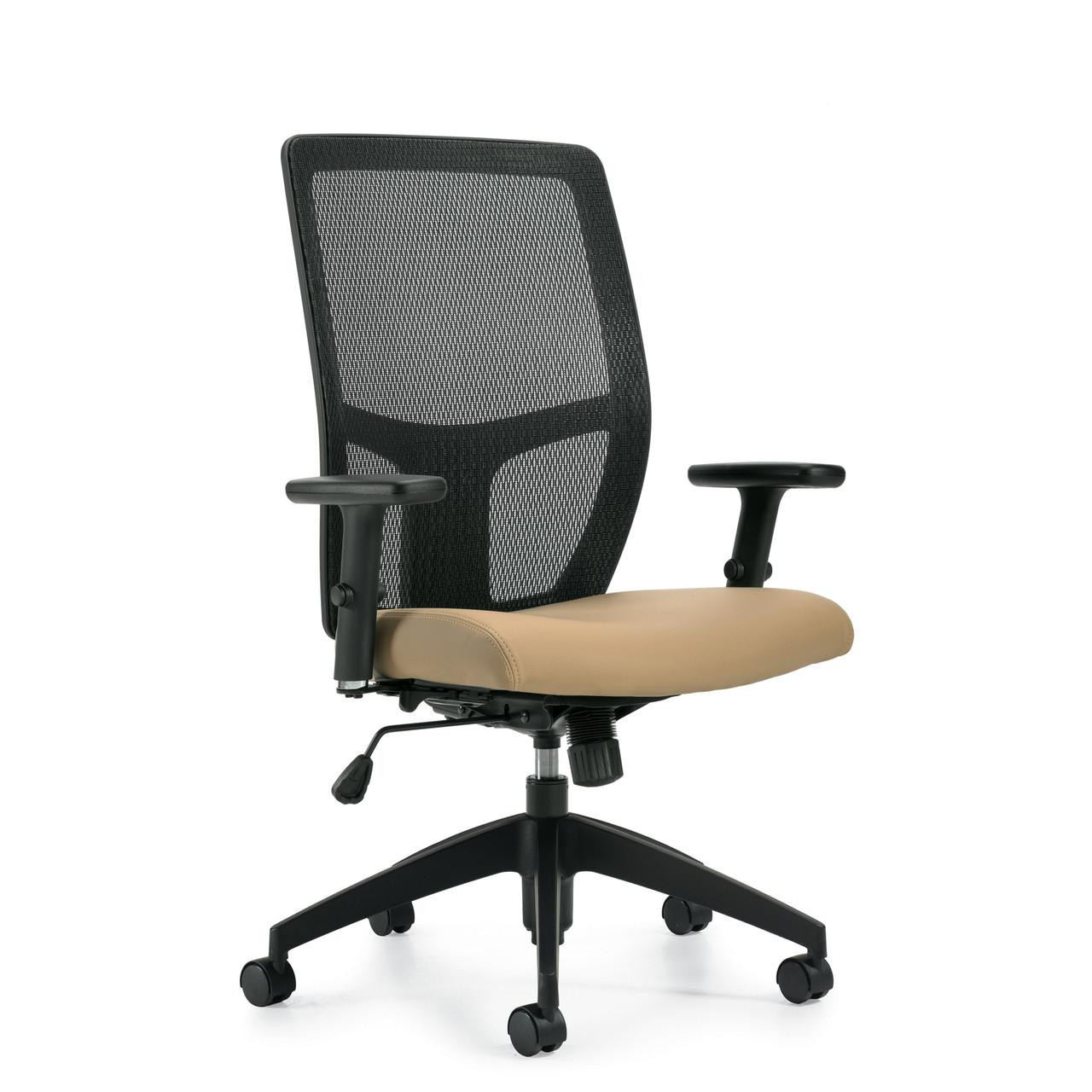 Offices To Go Mesh Back Synchro-Tilter Office Chair with