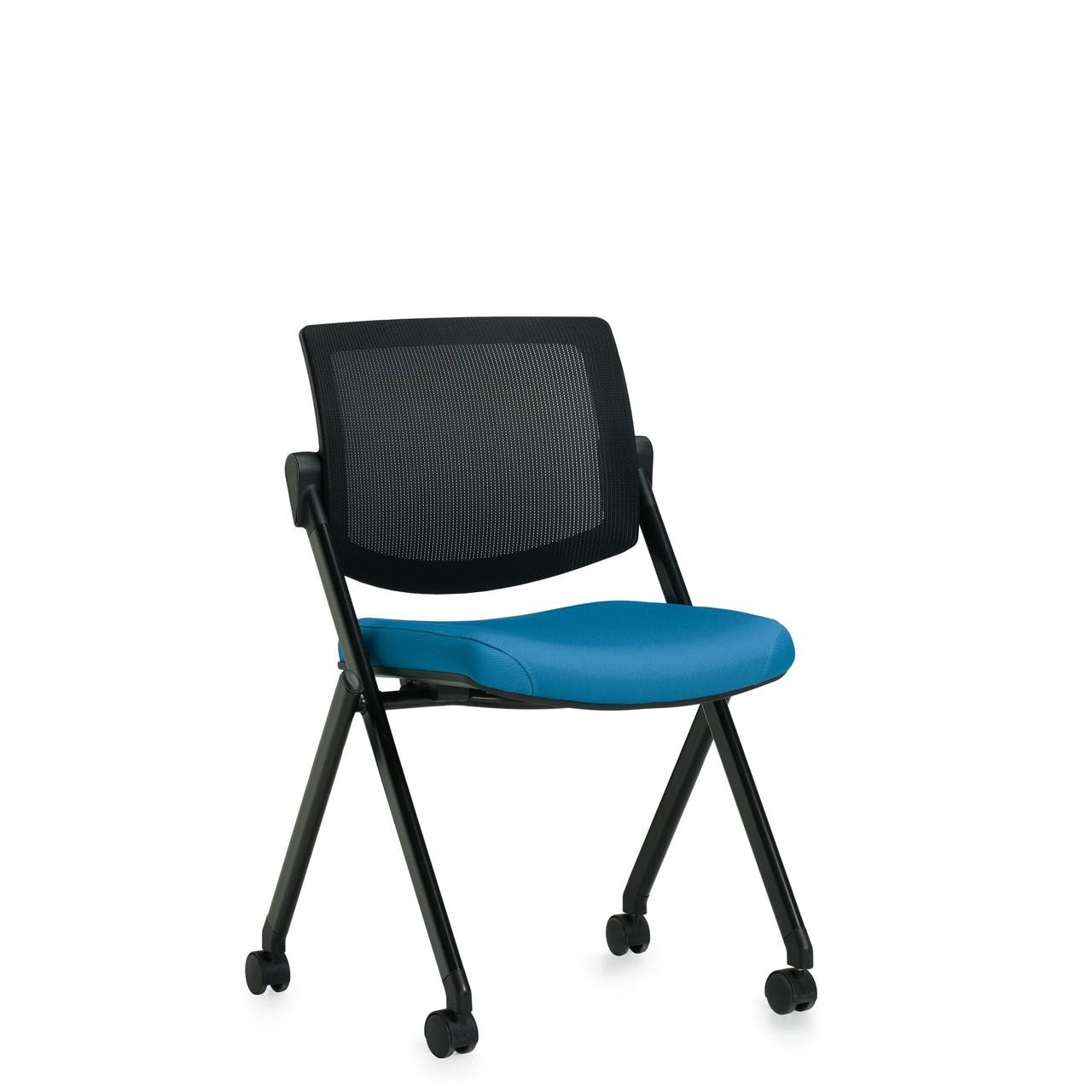 Offices To Go Armless Flip Seat Training Room Chair OTG11341B