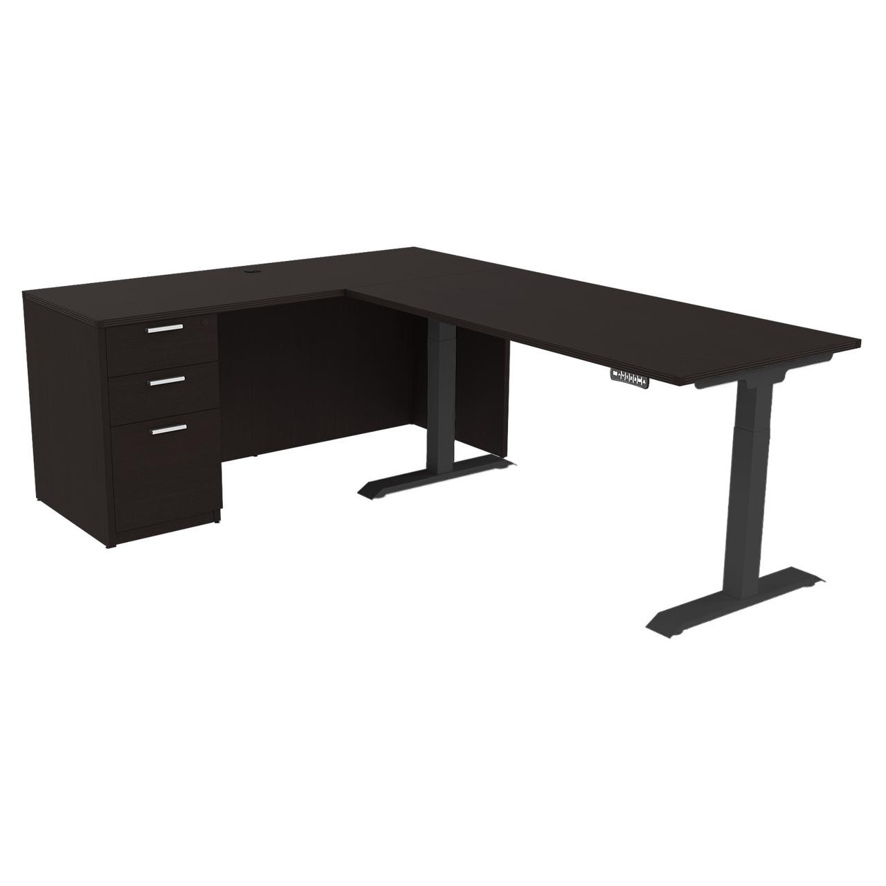 i5 Industries iRize Height Adjustable Desk with Freestanding