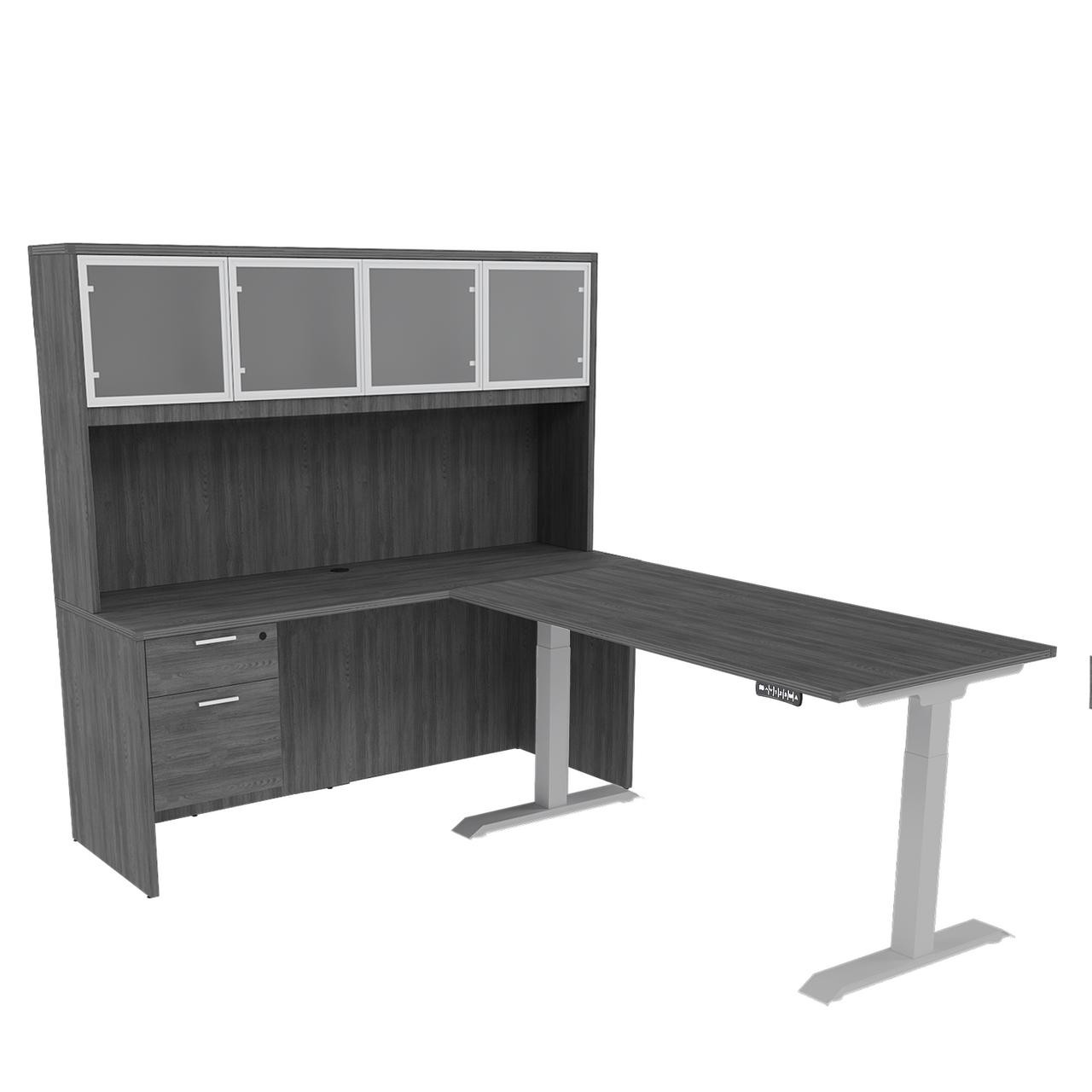 i5 Industries iRize Height Adjustable Desk with Freestanding