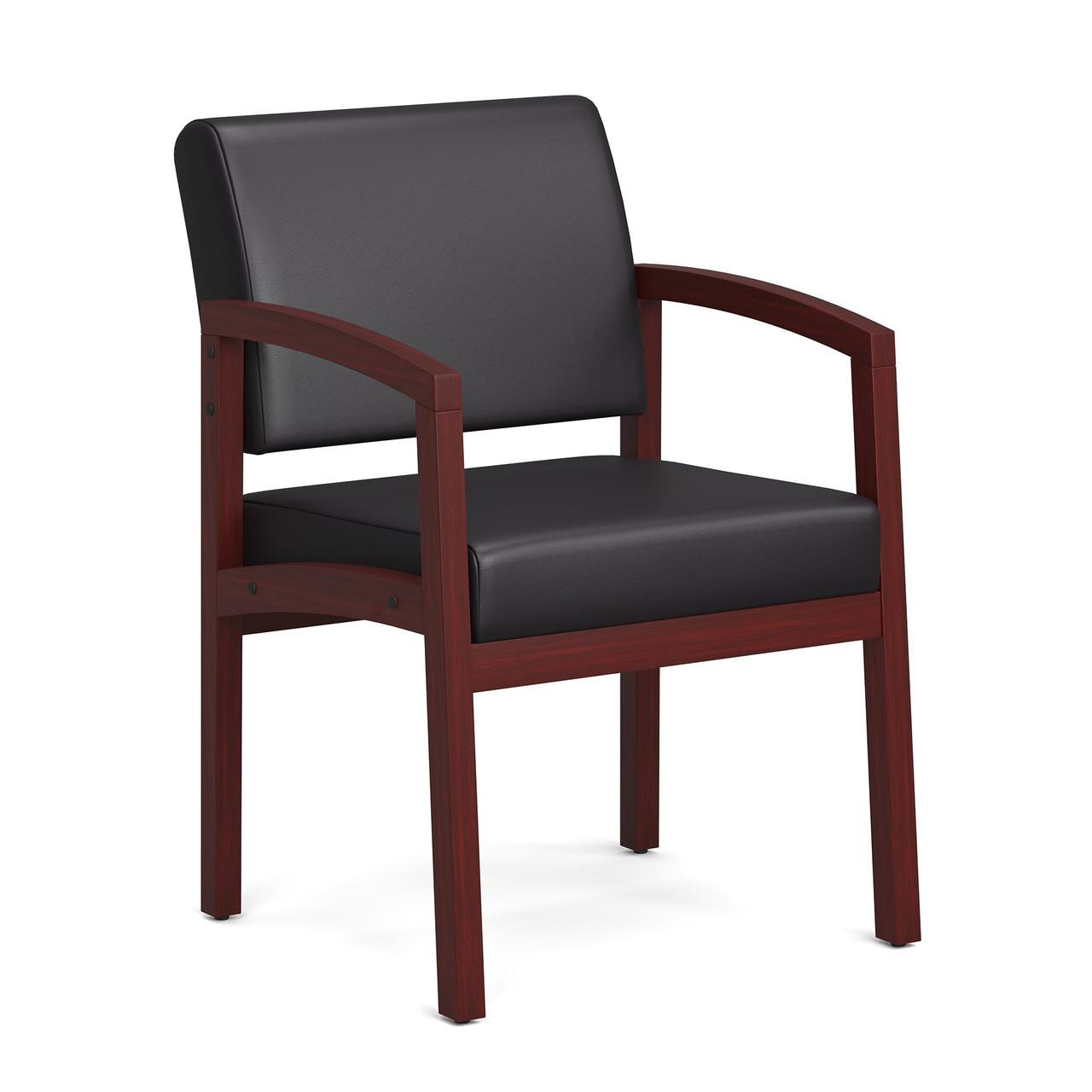 美品！Baker Furniture　椅子　チェア　② Office Source Baker Collection Wood Guest Chair with Arms OSGS4020