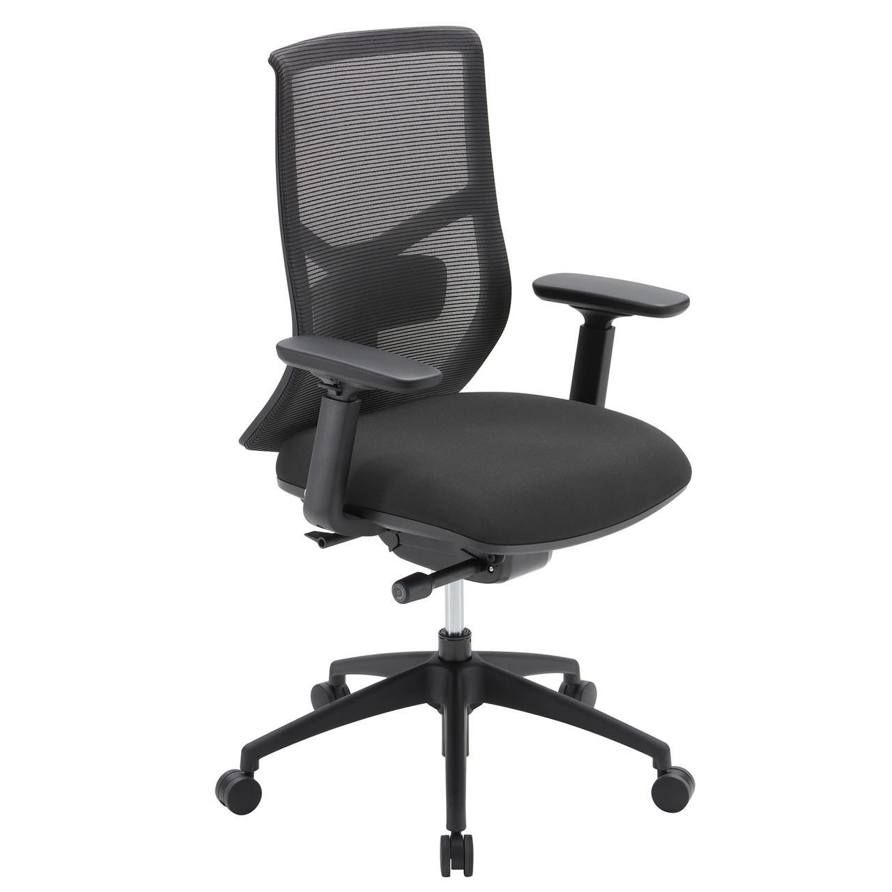 Office Source Starlight High Back Luxe Task Chair with Seat Slider