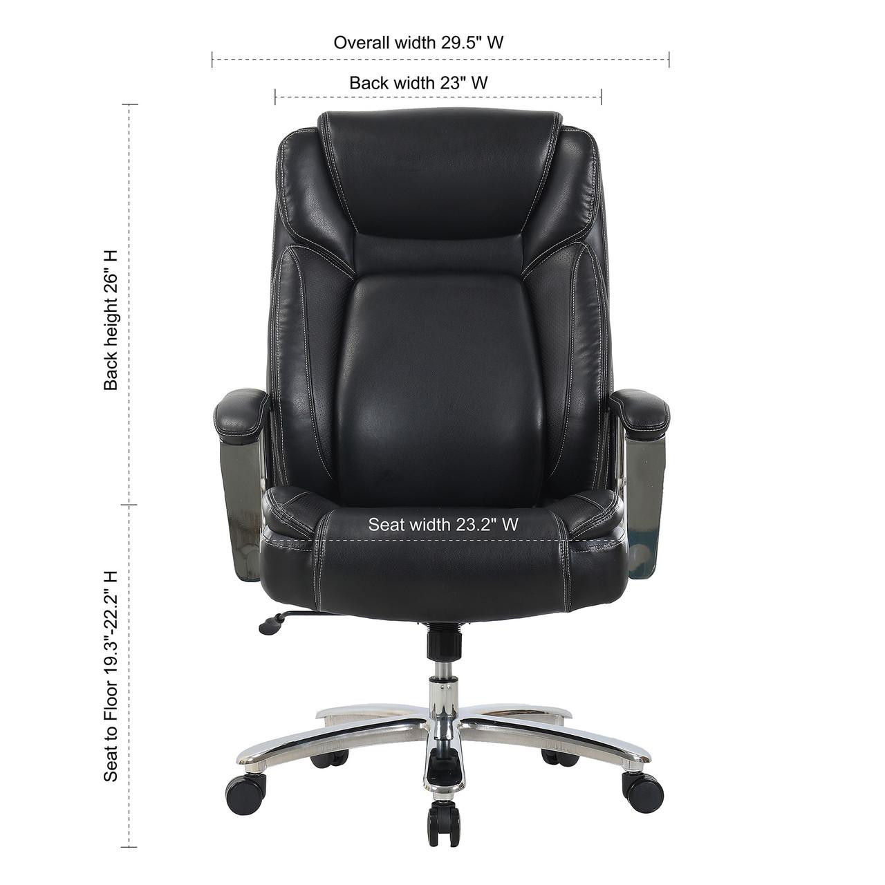 Office Source Henley Big & Tall Conference Room Executive Chair