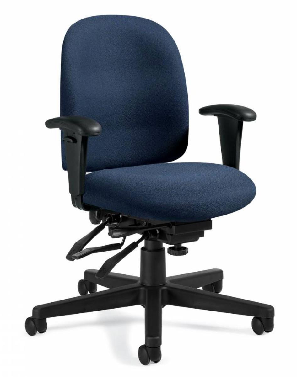 クロソヨゴ　/314 Granada Heavy Duty Low Back Office Chair