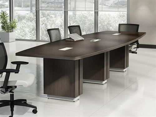 Global Zira Series 10' Boat Shaped Table