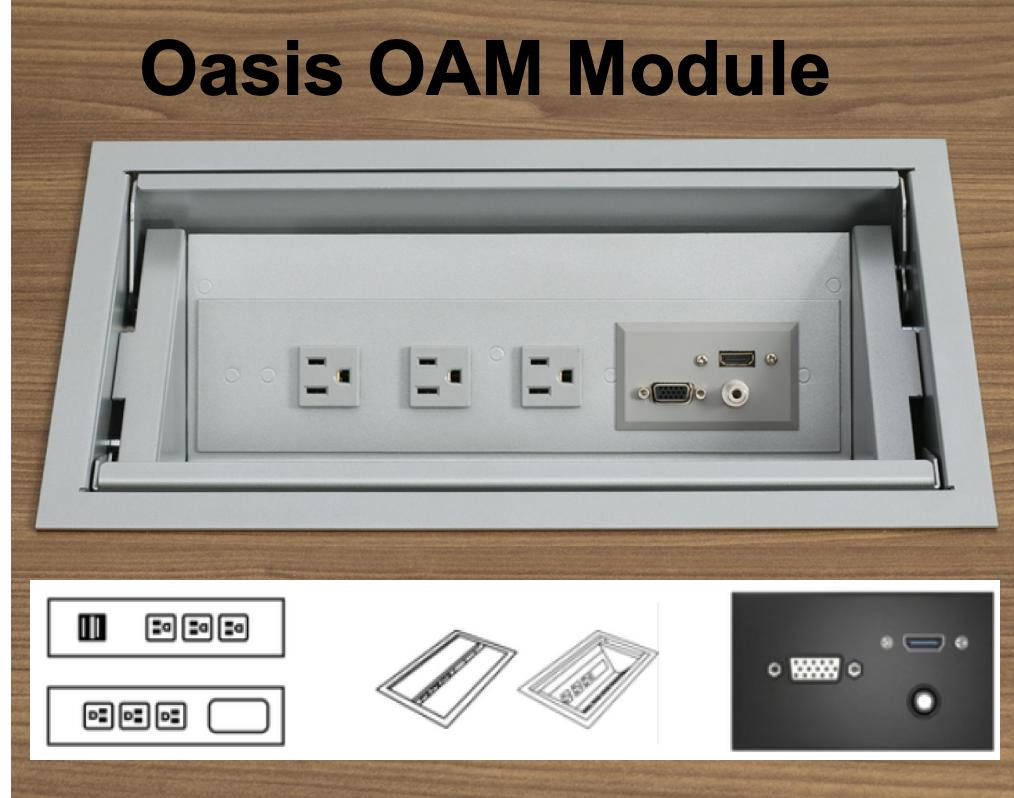 Global Zira Z4896BE Two Tone Conference Table