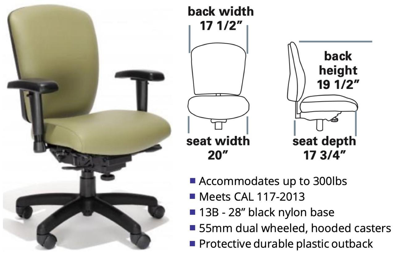 RFM Preferred Seating Ray Office Chair 4225