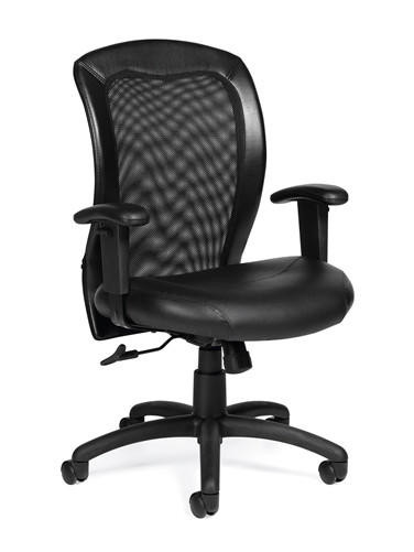 Offices To Go 11692B Adjustable Mesh Ergo Chair