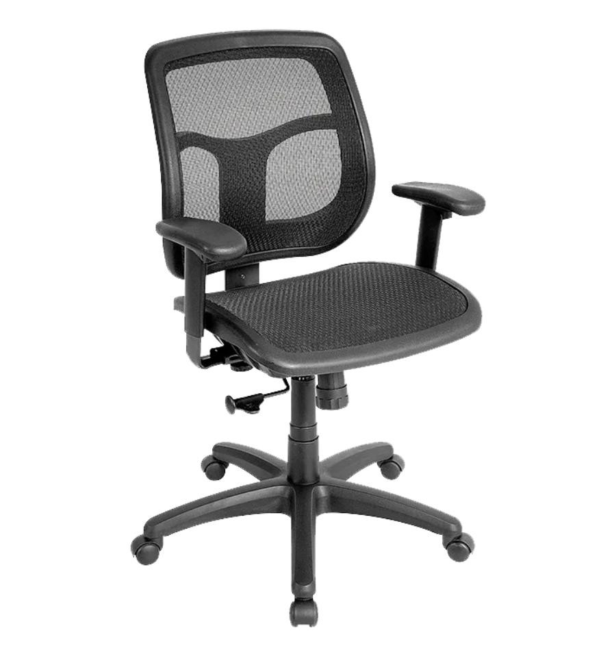 Eurotech Seating Apollo MMT9300 Black Mesh Chair