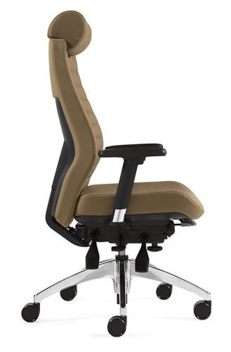 Global Aspen 2850LM-3 Leather Executive Chair