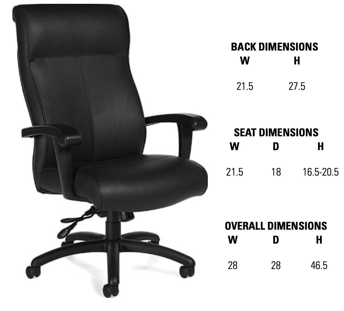 Big letter chair c