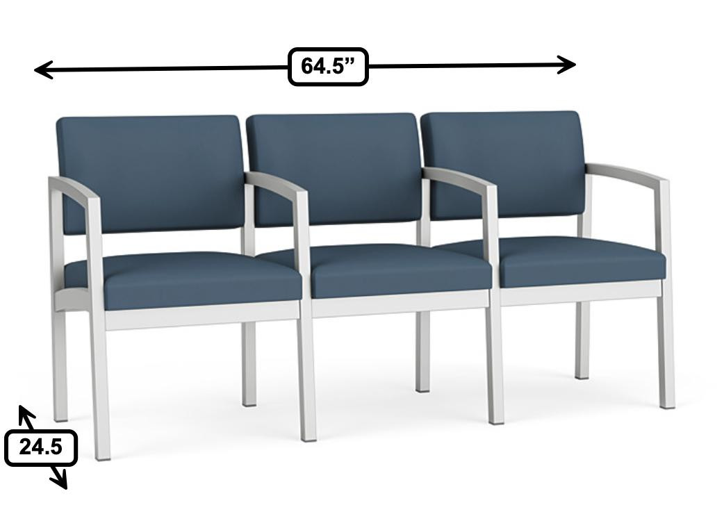 steel chair set of 3