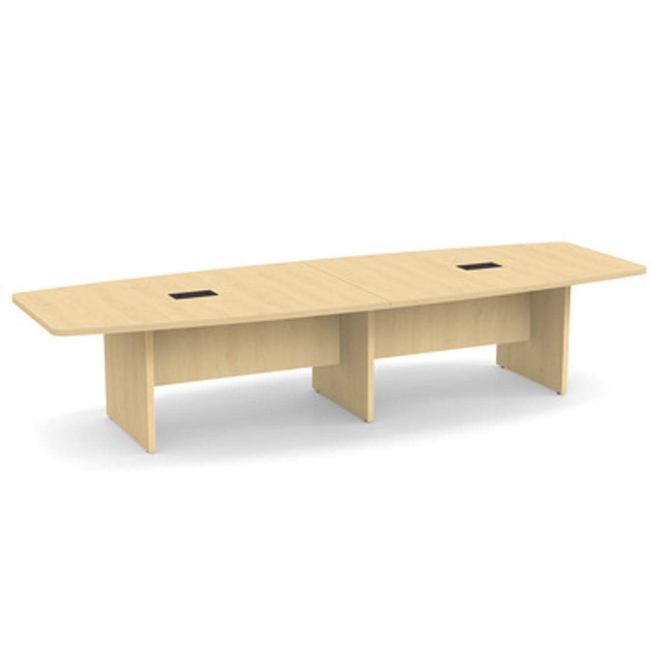 Office Source 12' Boat Shaped Conference Table OS238