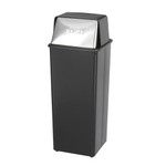 Safco Products Safco Reflections Push Top 21 Gallon Receptacle 9893 