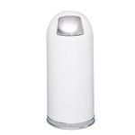 Safco Products Safco Push Door Dome Top Receptacle 9636 