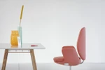 Eurotech Seating Centrik Contemporary Office Chair with White Frame