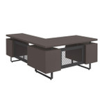  Office Source Palisades Collection Modern-Industrial L Shaped Desk EV6630L 