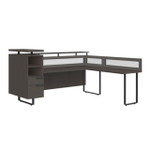  Office Source Palisades L-Shaped Reception Desk EVRC1R 