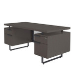  Office Source Palisades 60" x 30" Floating Top Desk EV6030DP 